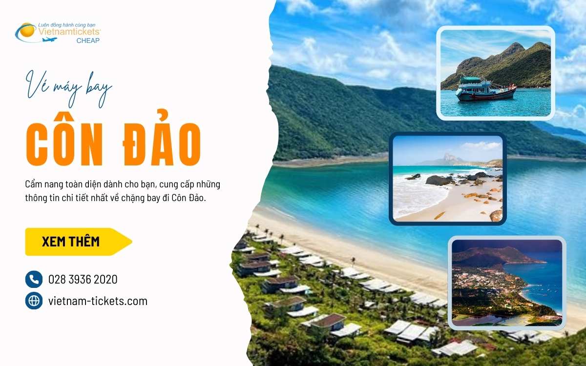 Vé máy bay đi Côn Đảo – Hướng dẫn chi tiết từ A đến Z